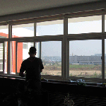 煙臺開發區單位大樓玻璃貼膜