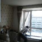 煙臺萊山鳳凰新城家庭玻璃貼膜